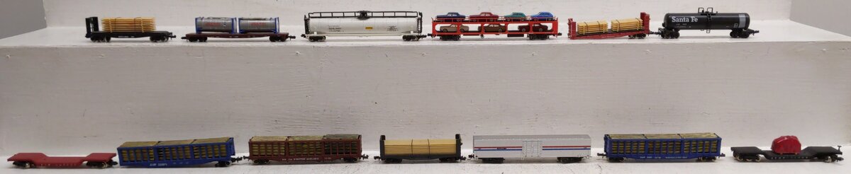 Atlas & Other N Scale Assorted Freight Car [13] EX