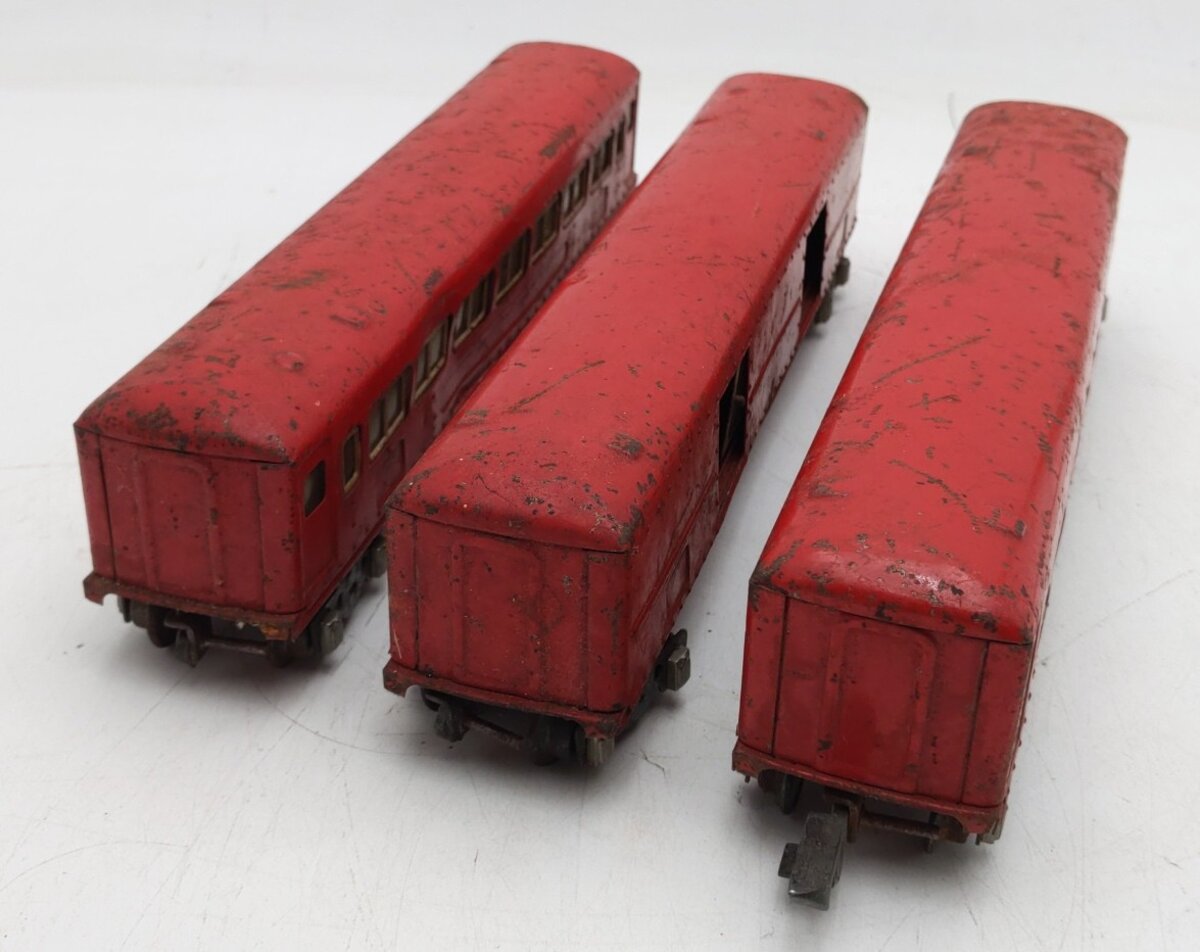 American Flyer Vintage O Tinplate Passenger Cars #494/495 [3]