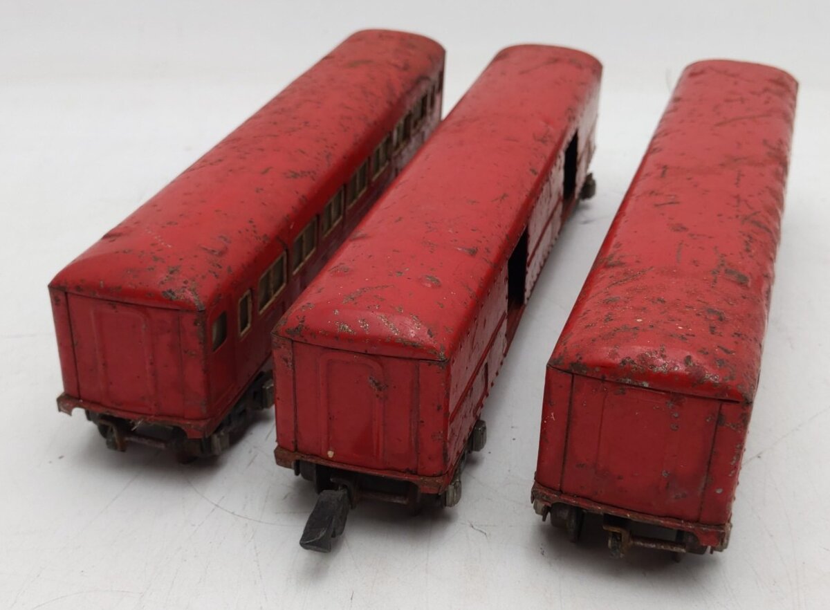 American Flyer Vintage O Tinplate Passenger Cars #494/495 [3]