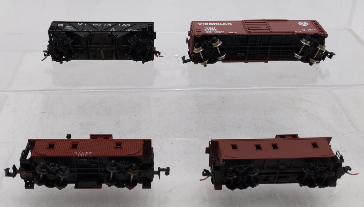 Atlas & Others N Scale Assorted Freight Cars [4] EX