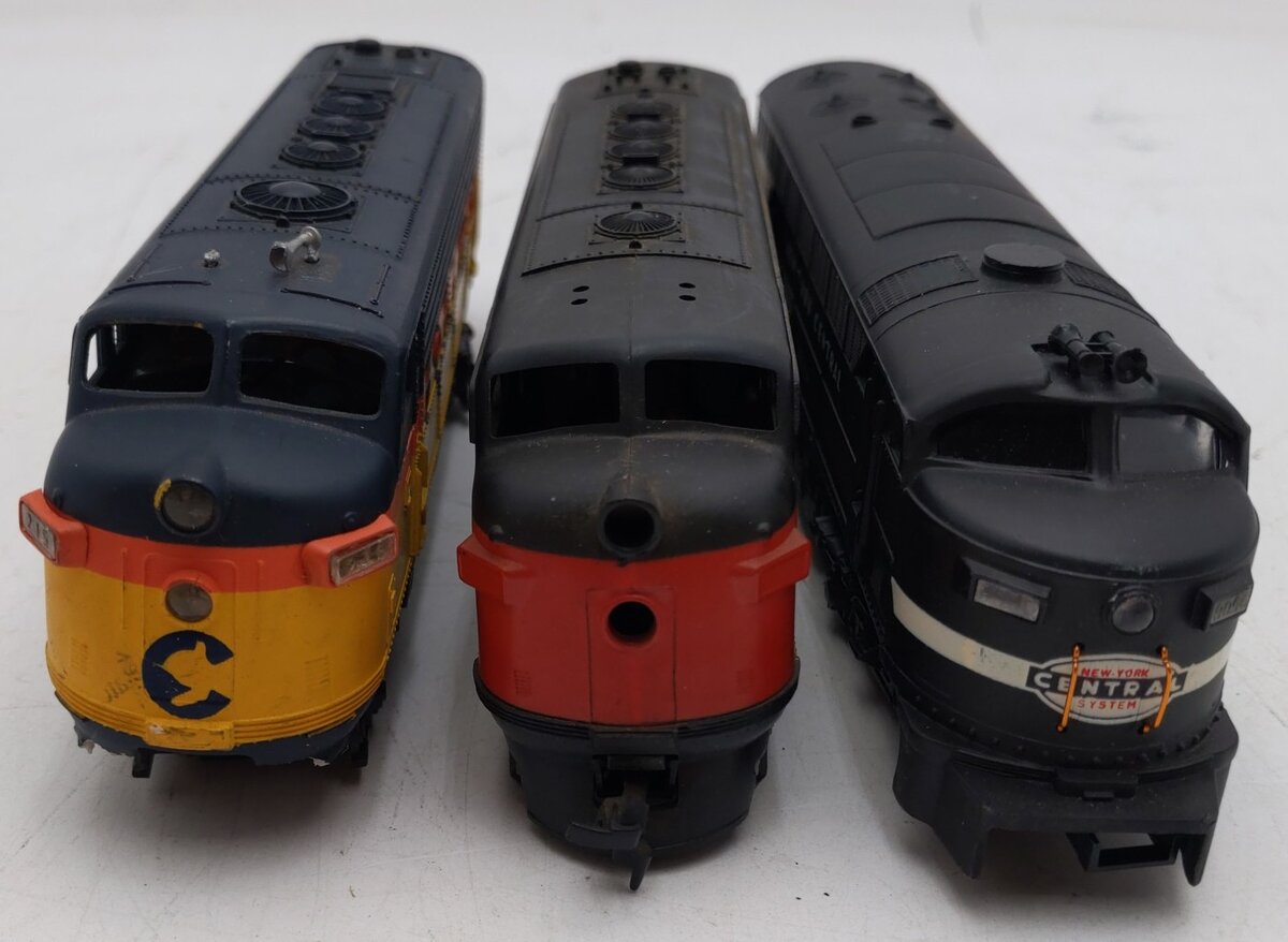 Athearn & Bachmann HO Scale Assorted Diesel Locomotives: #7071, 103, & 6603 [3] EX