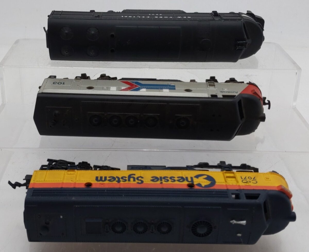 Athearn & Bachmann HO Scale Assorted Diesel Locomotives: #7071, 103, & 6603 [3] EX