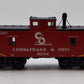 Lionel 6-27629 O Gauge Chesapeake & Ohio Northeastern Caboose #90184 EX/Box