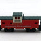 Franklin Mint HO Scale North Pole Limited "Happy New Year" Cupola Caboose EX