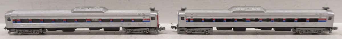 Con-Cor 0001-4468 N Amtrak RDC-1 Unpowered Vista Dome Car Phase II- Set of 2 EX/Box