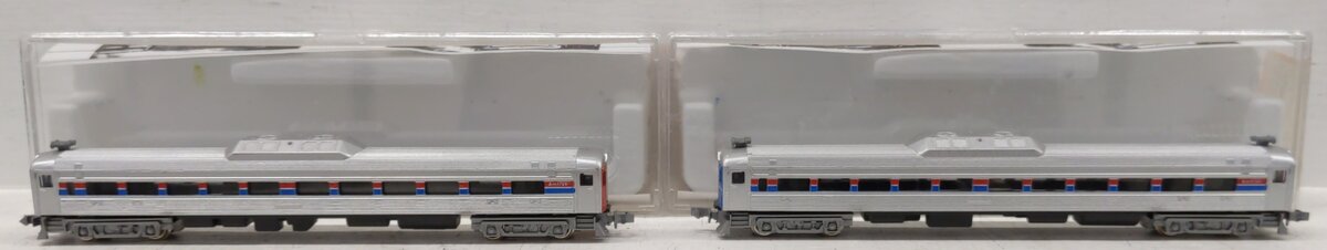 Con-Cor 0001-4468 N Amtrak RDC-1 Unpowered Vista Dome Car Phase II- Set of 2 EX/Box