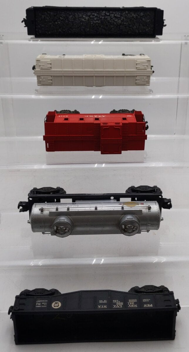 Lionel Vintage O Gauge Freight Cars #6472,546446,6465,347000,6017 [5] VG