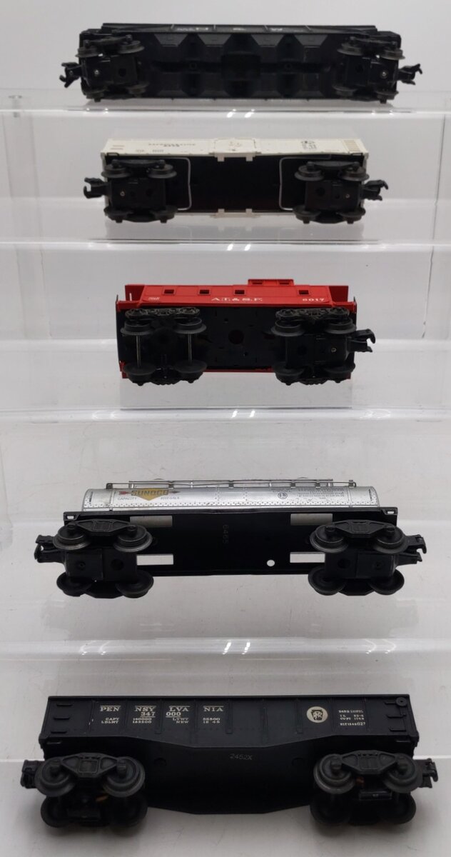 Lionel Vintage O Gauge Freight Cars #6472,546446,6465,347000,6017 [5] VG
