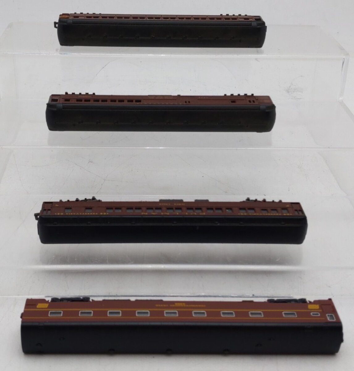 Lima, Atlas & Kato N Scale Assorted Passenger Cars: #1376, 4366, 1919 [4] EX