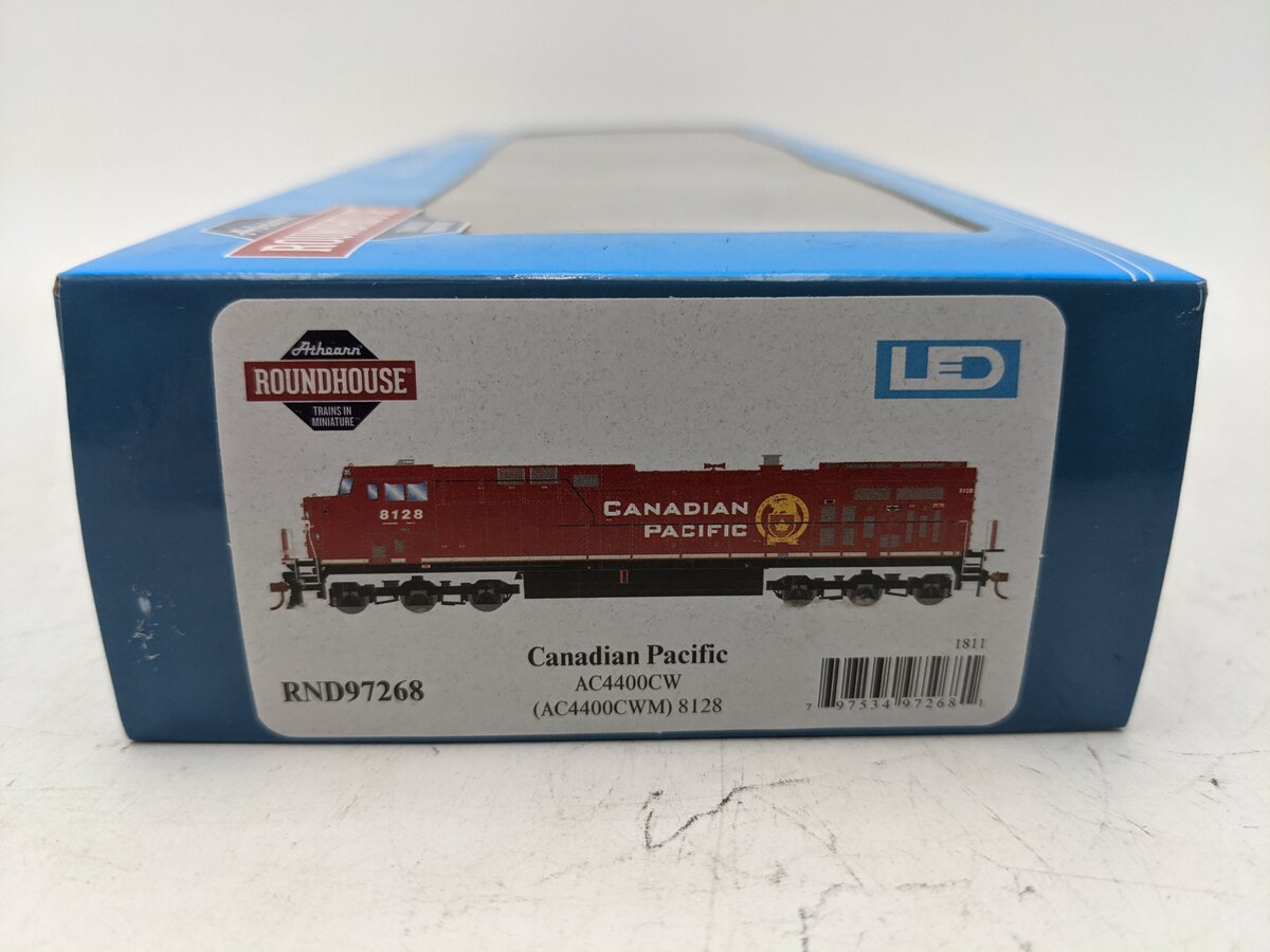 Roundhouse RND97268 HO Scale Canadian Pacific AC4400CW Diesel Engine #8128 EX/Box