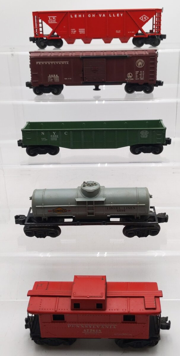 Lionel Vintage O Gauge Freight Car #6462,6436,6035,3484,477618 [5] VG