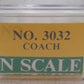 Model Power 3032 Santa Fe 75' Stearmline Coach Passenger Car