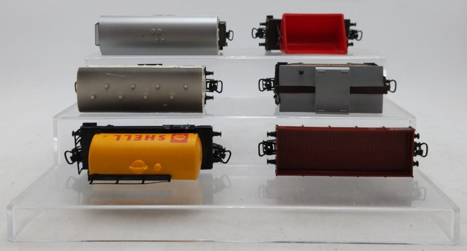 Marklin HO Scale Assorted Freight Cars [6] EX