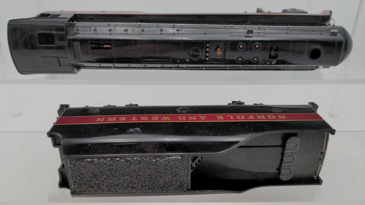 Bachmann 41-0657 HO Norfolk & Western Class J 4-8-4 Steam Locomotive & Tender EX