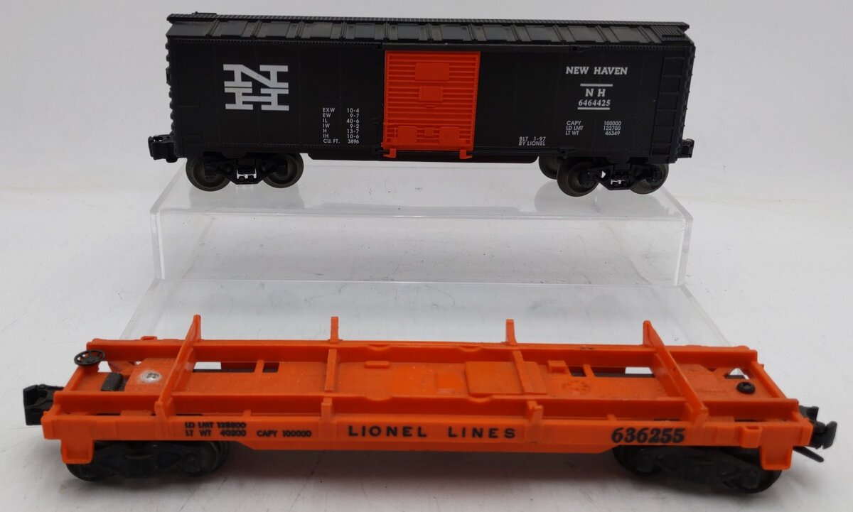 Lionel Vintage O Gauge Freight Cars: #6464425 & 636255 [2] VG
