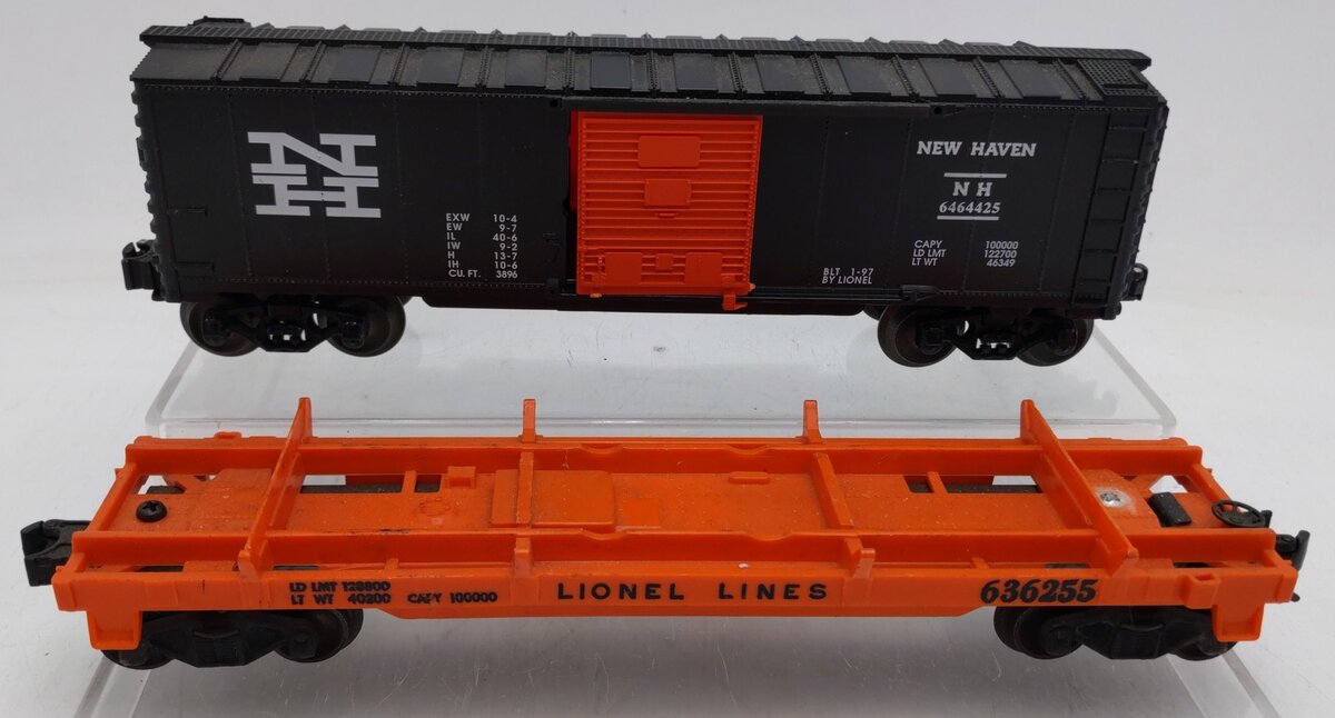Lionel Vintage O Gauge Freight Cars: #6464425 & 636255 [2] VG