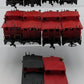 Mantua HO Scale Assorted CUSTOM Cabooses: 845692, 526, 67, 758, 334, 309 [10] VG