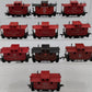 Mantua HO Scale Assorted CUSTOM Cabooses: 845692, 526, 67, 758, 334, 309 [10] VG
