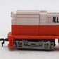 Tyco 250B HO Scale Illinois Central Diesel Locomotive with matching caboose EX/Box