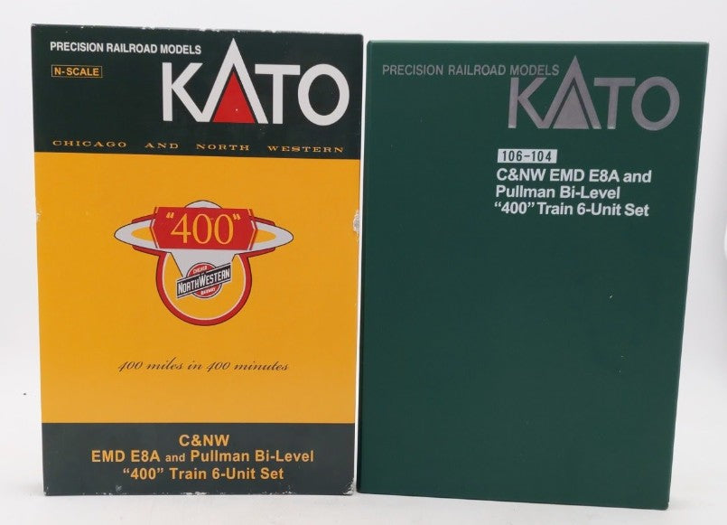 Kato 106-104 C&NW N Gauge Diesel Passenger Train Set LN/Box