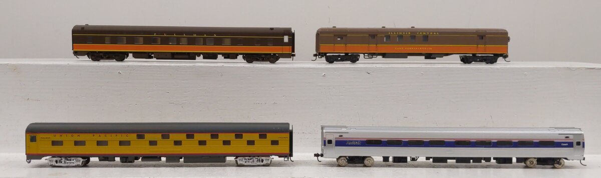 HO Scale Pullman & Other Assorted Passenger Cars [4] VG