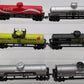 Tyco, Bachmann & Varney HO Scale Assorted Single Dome Tank Cars: 8914, 6305 [6] VG