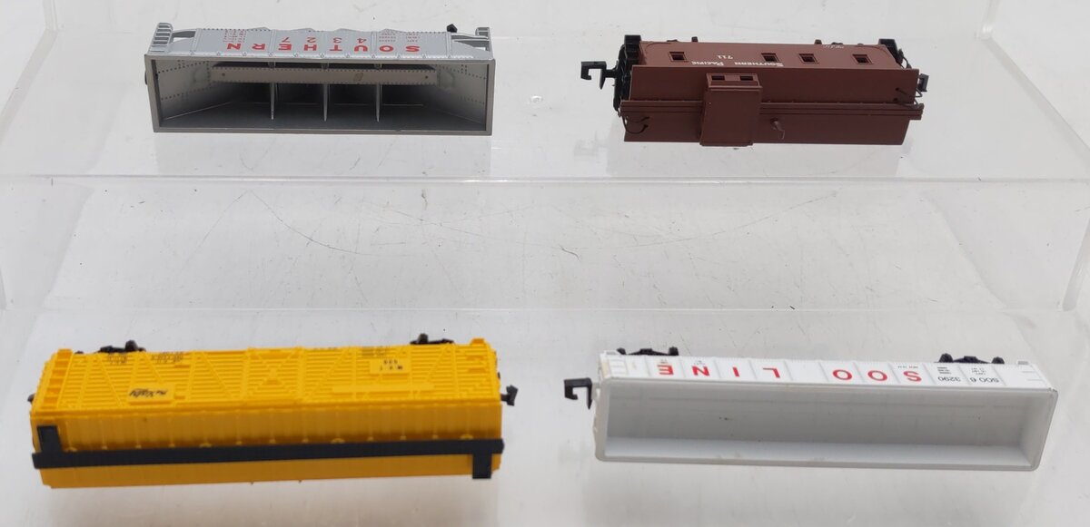 Model Power & Micro-Trains N Scale Freight Cars: #711, 508, 4327, 63290 [4] EX/Box