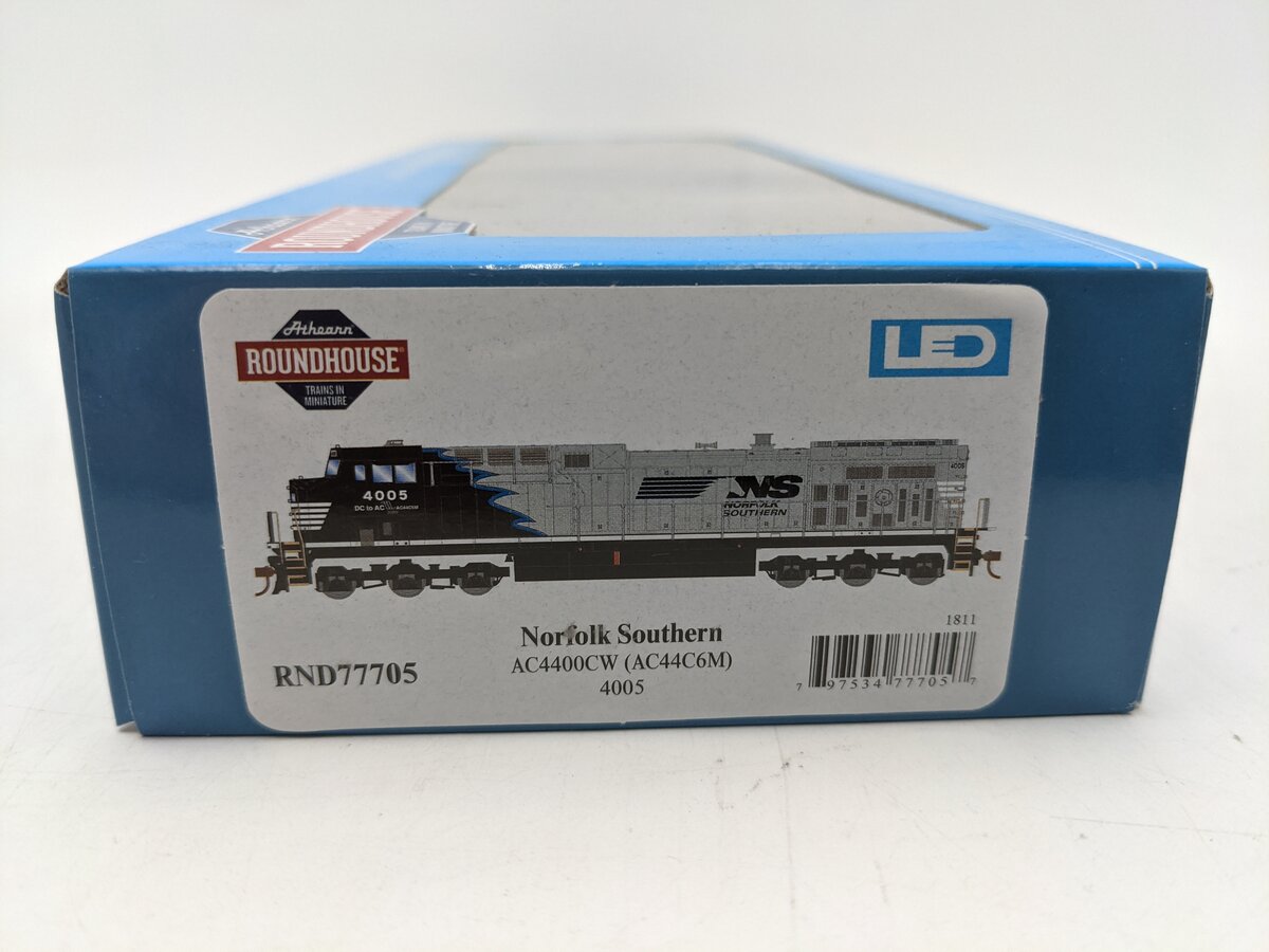 Roundhouse 77705 HO Norfolk Southern AC4400CW Diesel Locomotive #4005