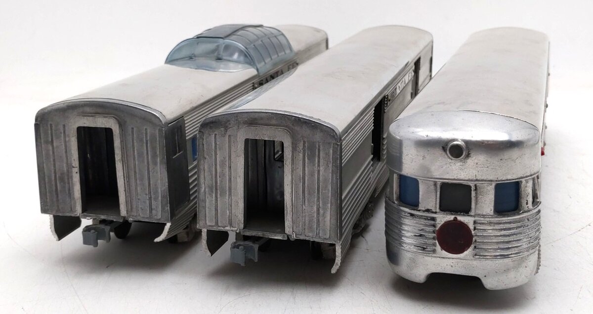 American Models Vintage O Gauge Santa Fe Passenger Cars  [3] VG