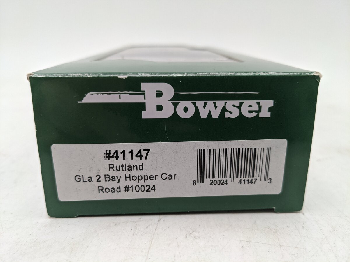 Bowser 41147 HO Rutland PRR Class GLa 2-Bay Open Hopper Executive Line #10024