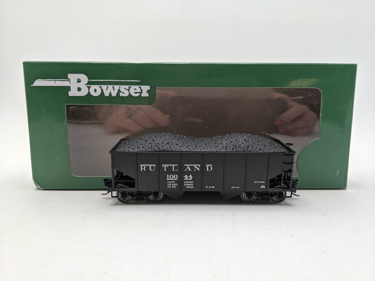 Bowser 41148 HO Rutland PRR Class GLa 2-Bay Open Hopper Executive Line #10044