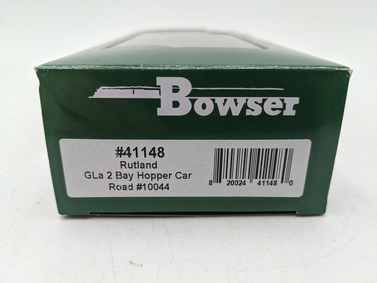 Bowser 41148 HO Rutland PRR Class GLa 2-Bay Open Hopper Executive Line #10044 LN/Box