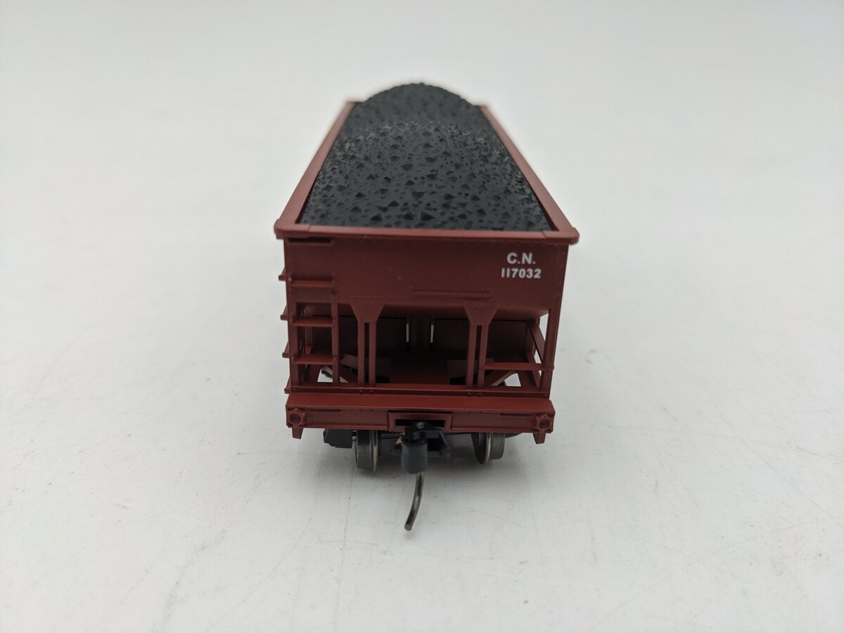 Bowser 41142 HO Canadian National PRR Class GLa 2-Bay Open Hopper #117032 EX/Box