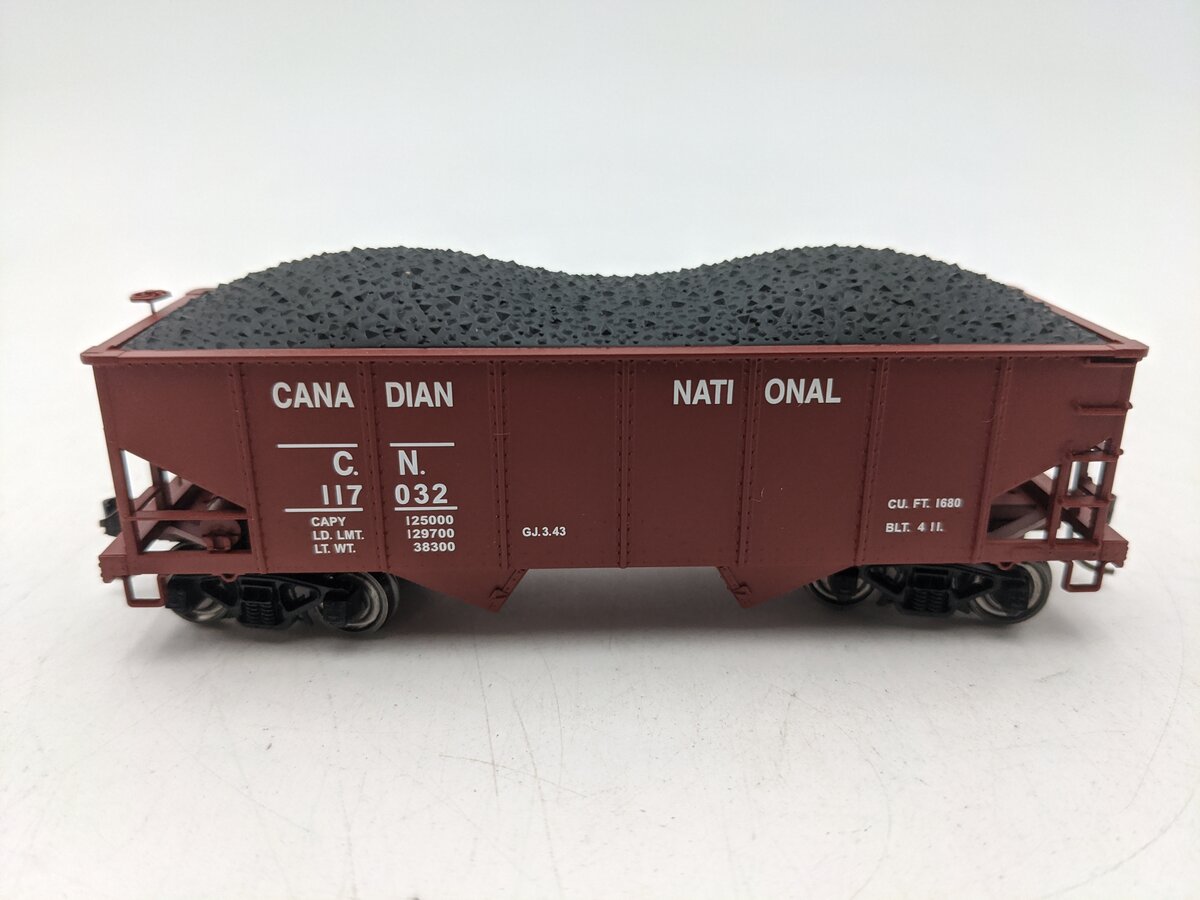 Bowser 41142 HO Canadian National PRR Class GLa 2-Bay Open Hopper #117032 EX/Box