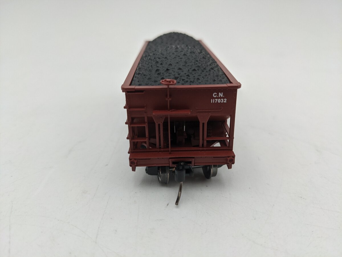 Bowser 41142 HO Canadian National PRR Class GLa 2-Bay Open Hopper #117032 EX/Box