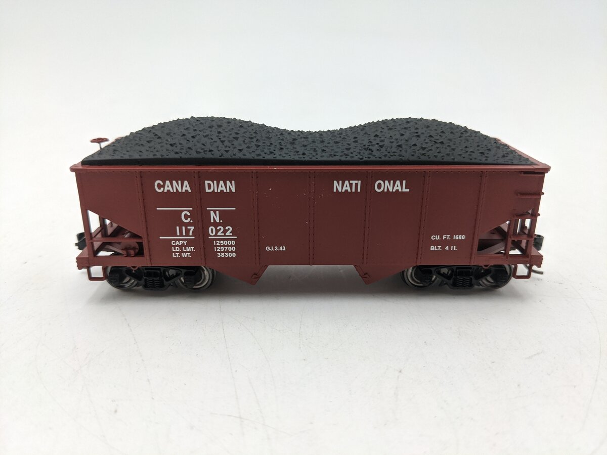 Bowser 41141 HO Canadian National PRR Class GLa 2-Bay Open Hopper #117022 LN/Box
