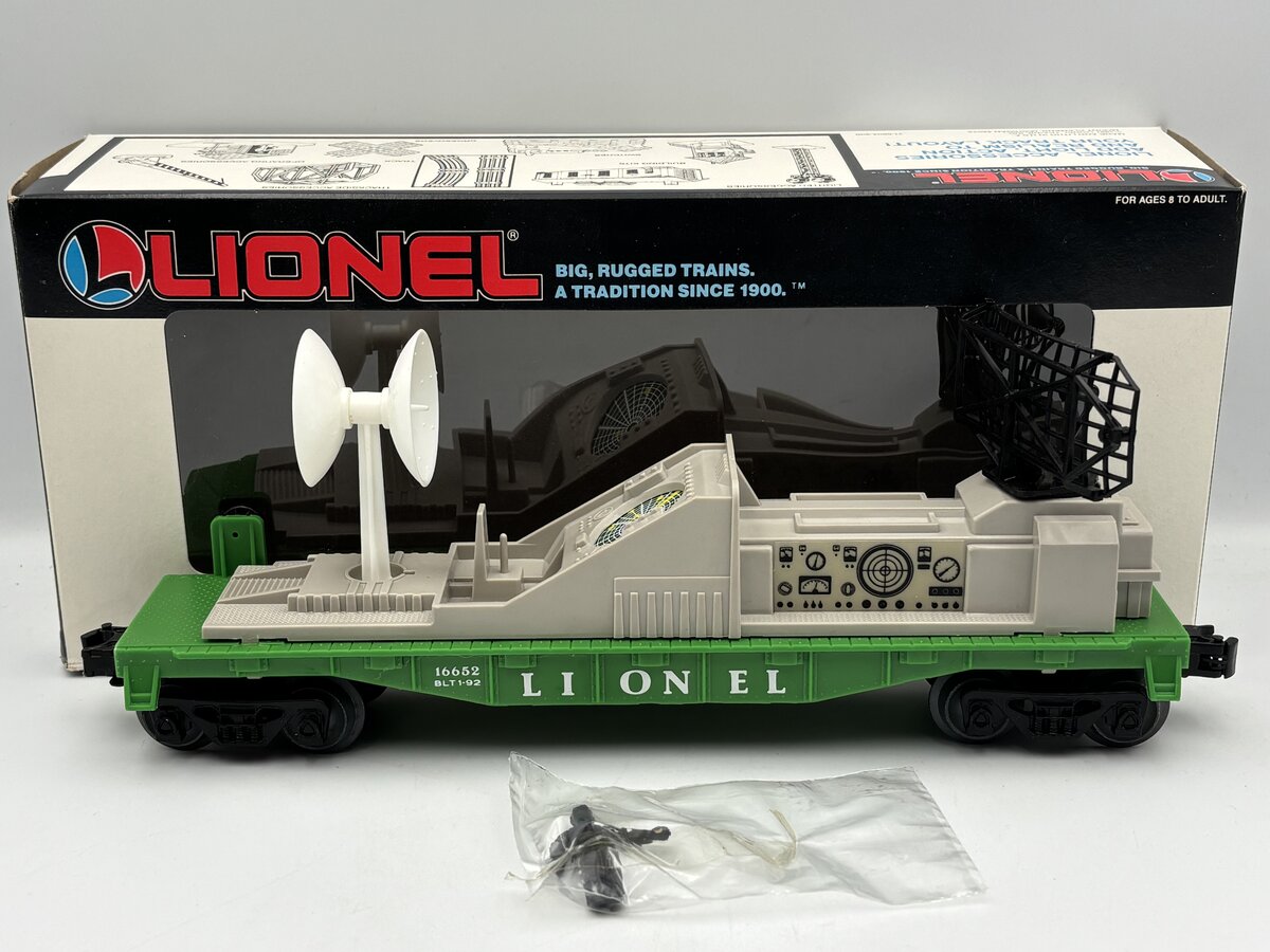 Lionel 6-16652 O Gauge Operating Radar Car EX/Box