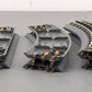 MTH O Scale Assorted Track Sections: 40-1001, 40-1002 [12] EX