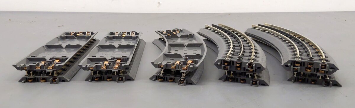 MTH O Scale Assorted Track Sections: 40-1001, 40-1002 [12] EX