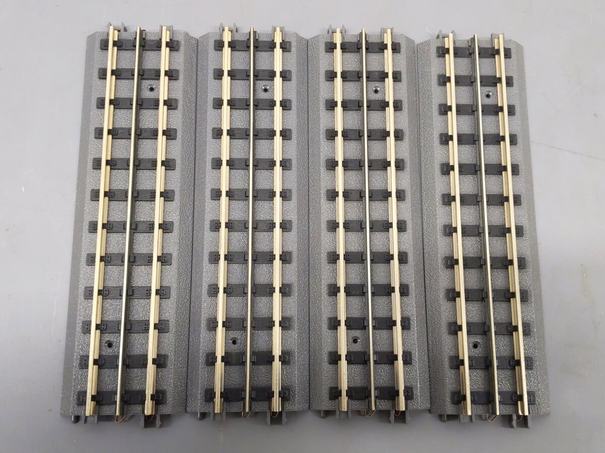 MTH O Scale Assorted Track Sections: 40-1001, 40-1002 [12] EX