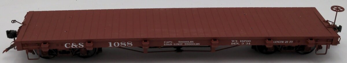 AMS Colorado & Southern G Scale Flatcar #1088 VG