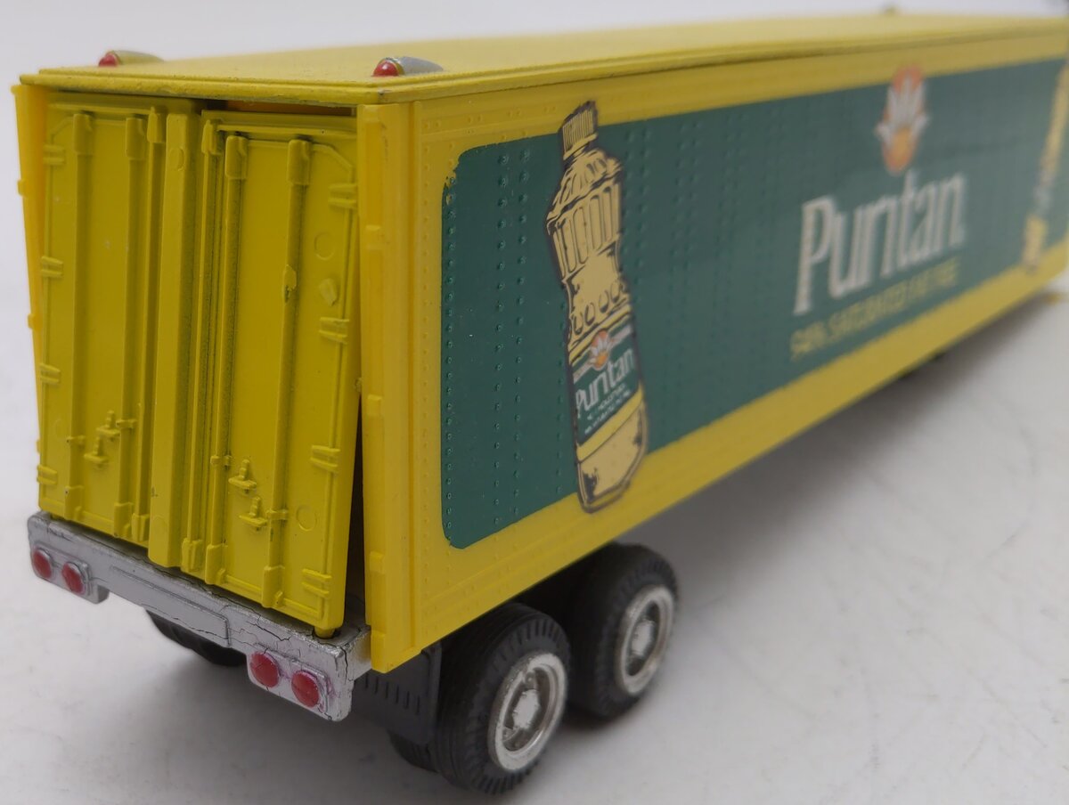 K-Line K22050 Puritan Flatcar w/Tractor Trailer VG/Box