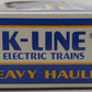 K-Line K22050 Puritan Flatcar w/Tractor Trailer VG/Box