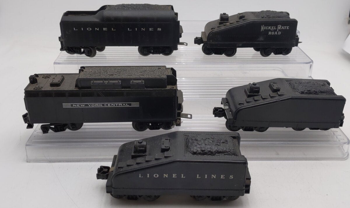 Lionel O Gauge Tenders VG