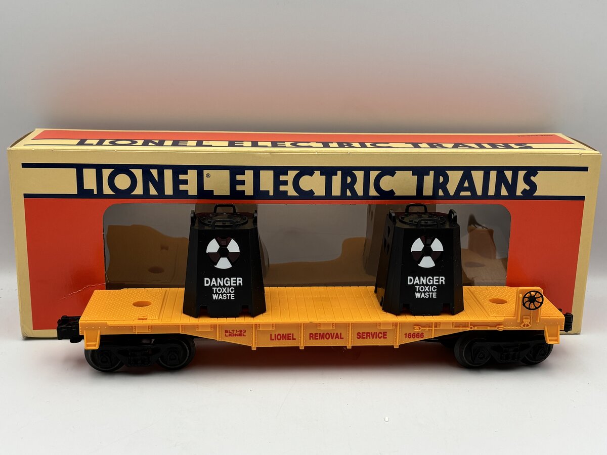 Lionel 6-16666 O Gauge Lionel Toxic Waste Car EX/Box