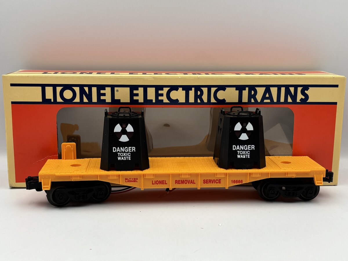 Lionel 6-16666 O Gauge Lionel Toxic Waste Car EX/Box