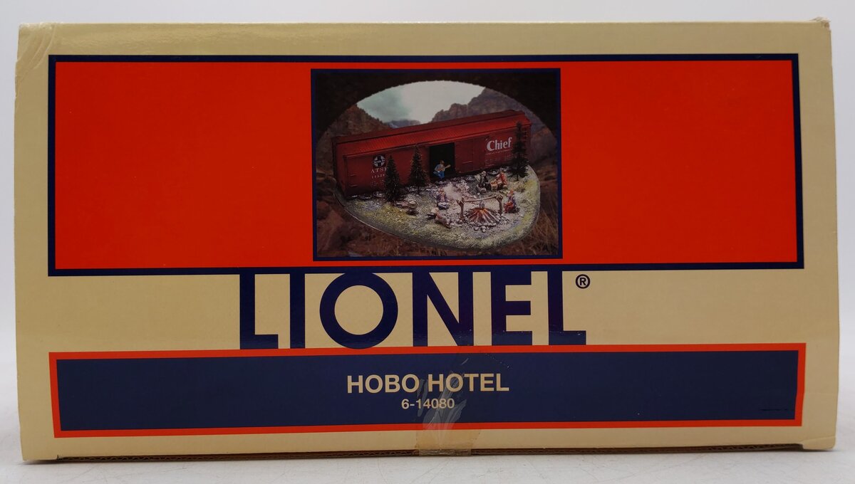 Lionel 6-14080 O Gauge Operating Hobo Hotel EX/Box