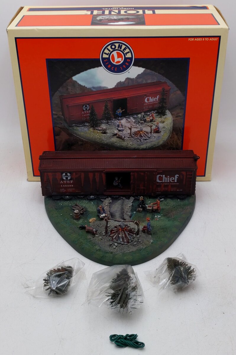 Lionel 6-14080 O Gauge Operating Hobo Hotel EX/Box