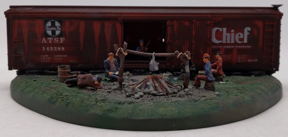 Lionel 6-14080 O Gauge Operating Hobo Hotel EX/Box