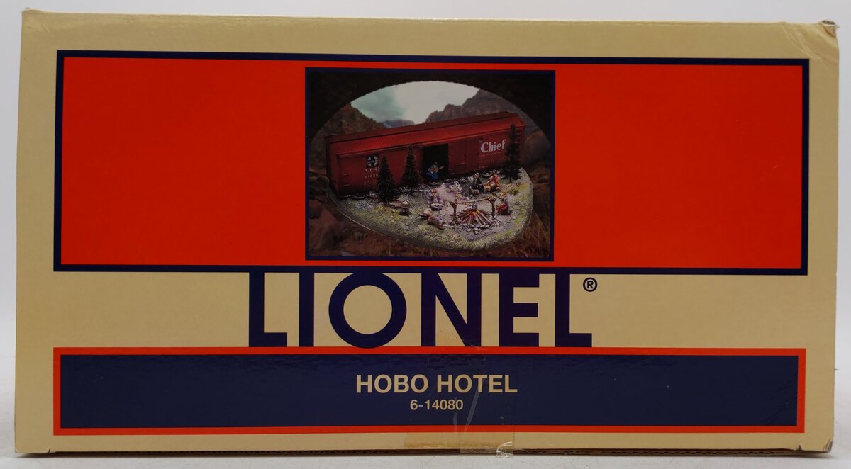 Lionel 6-14080 O Gauge Operating Hobo Hotel EX/Box